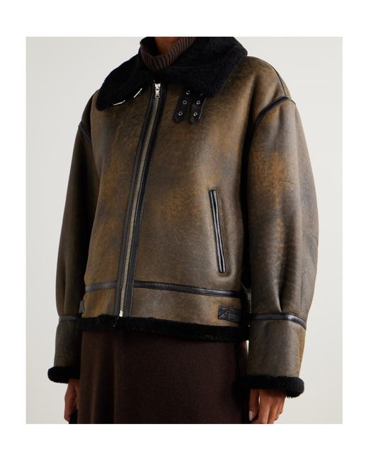 Nour Hammour Brown Portia Jacket