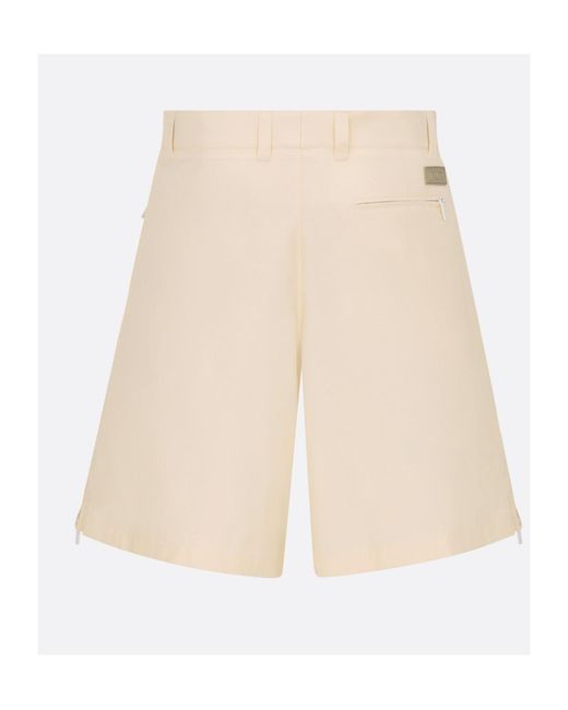 Dior Natural Homme Logo Patch Shorts for men