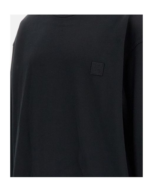 Wooyoungmi Blue Floral Motif Crewneck Sweater for men