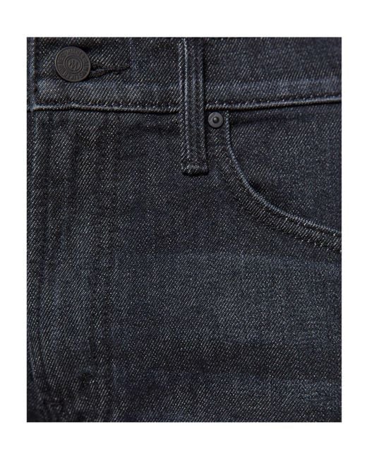 Mother Black Belt Loops Jeans