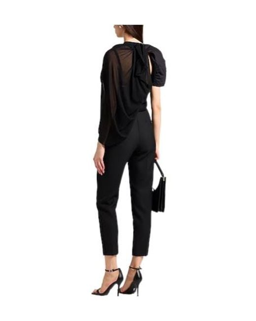 Jacquemus Black Cropped Top