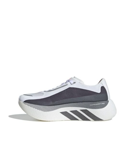 Adidas Blue Hyperboost Edge Sports Sneakers