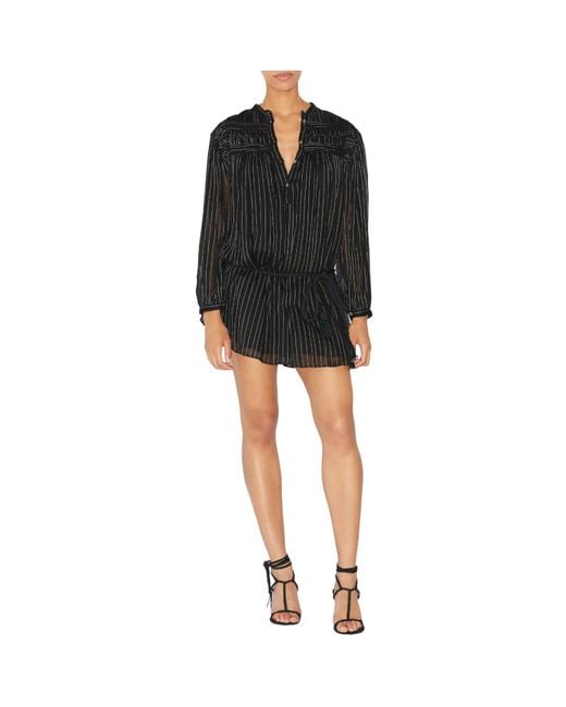 Isabel Marant Black Leozi Dress