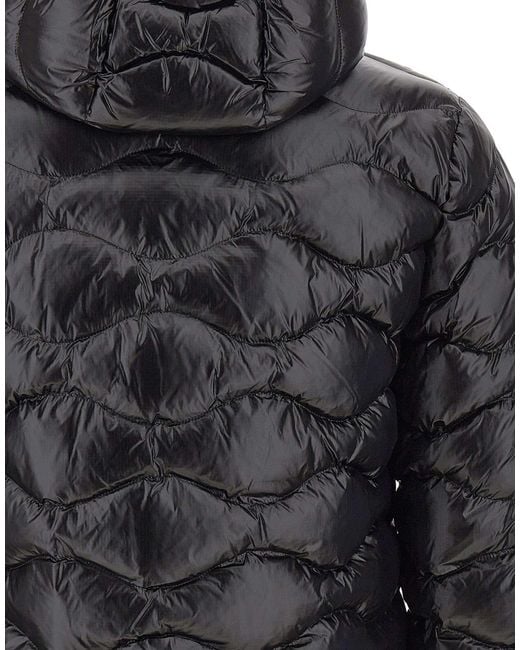 Blauer Usa Black Blauer Bryant Hooded Quilted Down Jacket for men