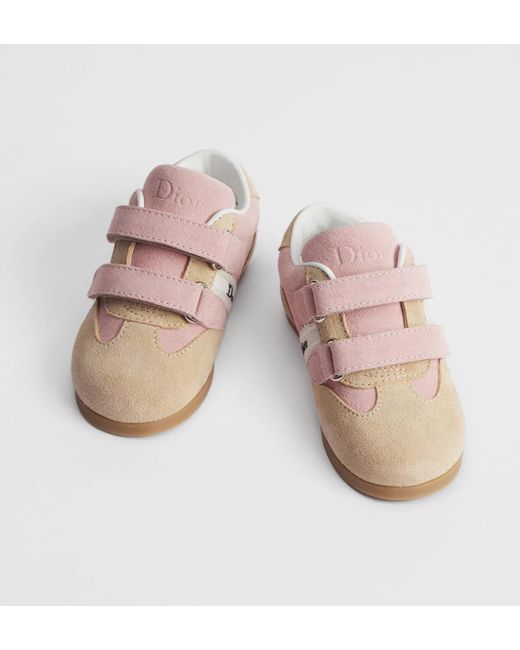 Dior Pink Ribbon Sneakers
