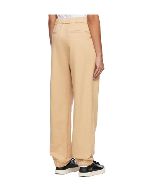 Wooyoungmi Natural Drawstring Waist Sweatpants