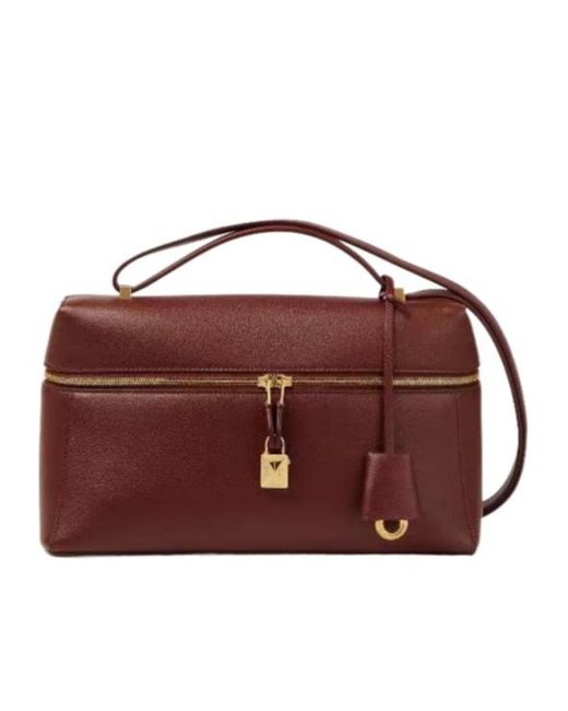 Loro Piana Brown Extra Bag L27 Shoulder Bag