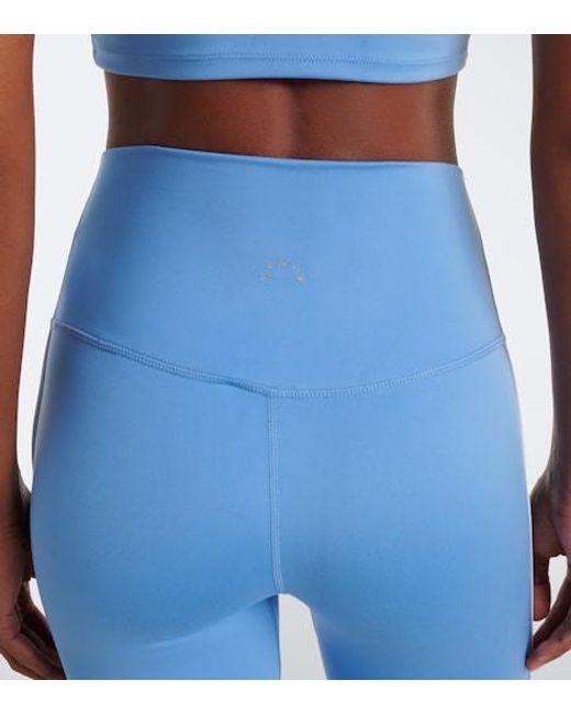Varley Blue Freesoft Cropped Leggings