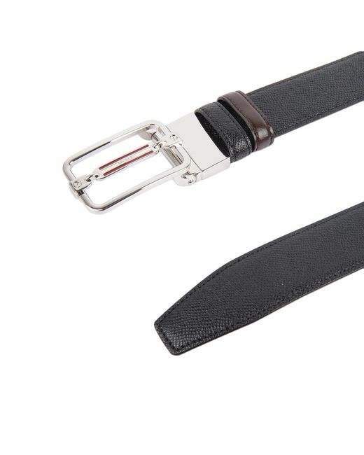 Bally White Leather Belt And Wallet Gitftbox for men