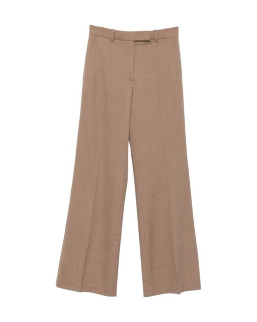 Seventy Brown Wide-Leg Pants