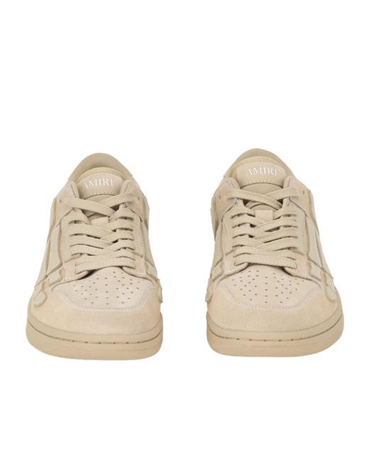 Amiri Natural Skel Top Low-Top Sneakers for men