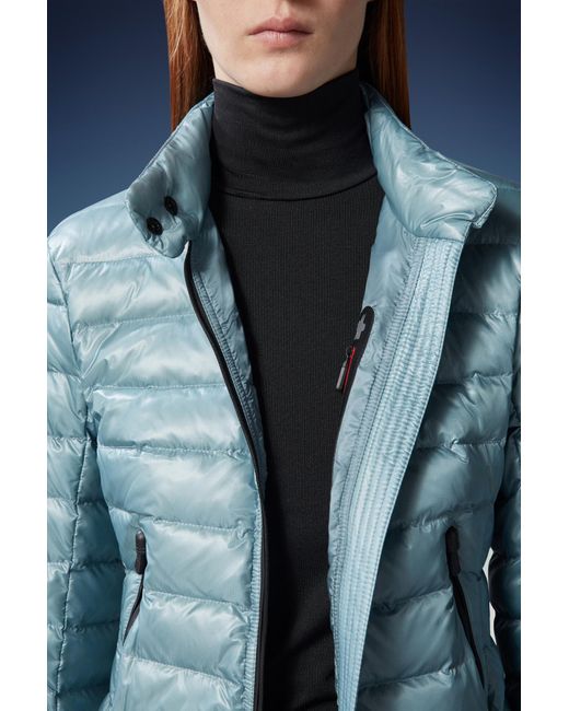 Moncler Blue Grenoble Walibi Padded Zipped Jacket