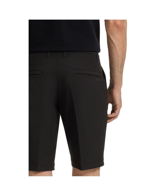 Boss Black Belt Loop Shorts for men