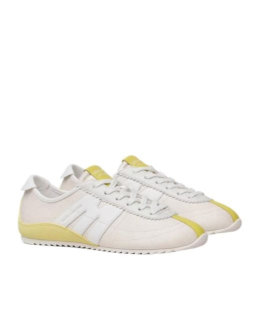 Marc Jacobs White The Brushed Satin 400 Bleecker Runners
