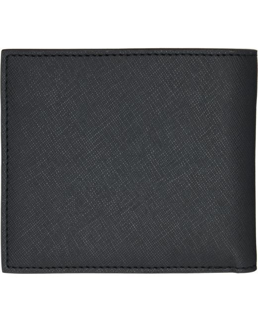 Boss Blue Logo Wallet for men