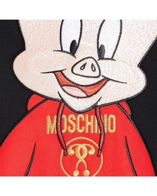 Moschino Black Logo Sweater Dress
