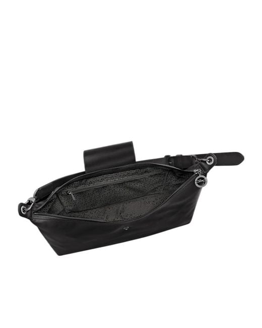 Longchamp Black Le Pliage Xtra Flap Shoulder Bag