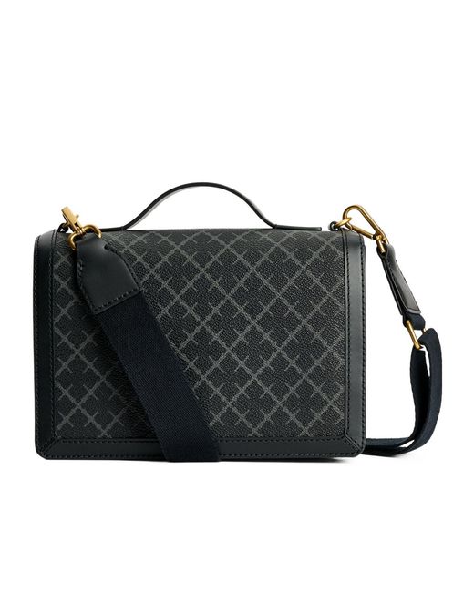 By Malene Birger Black Loennas Patterned Shoulder Bag