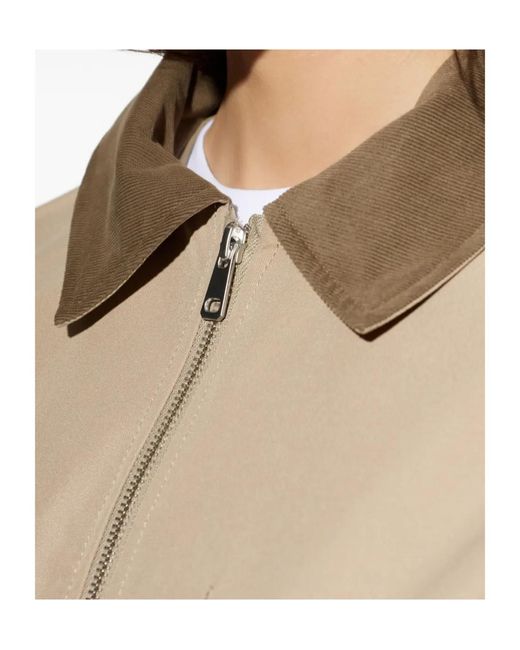 Samsøe & Samsøe Natural Sarobinson Corduroy-Collar Jacket