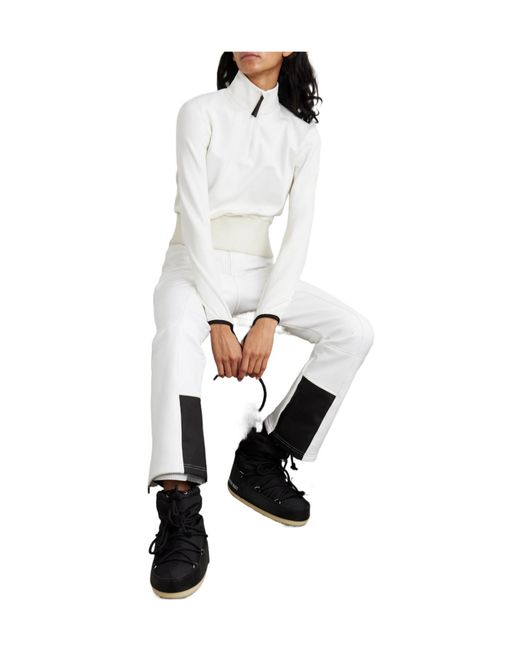 Aztech Mountain White Half-Zip Sweatshirt