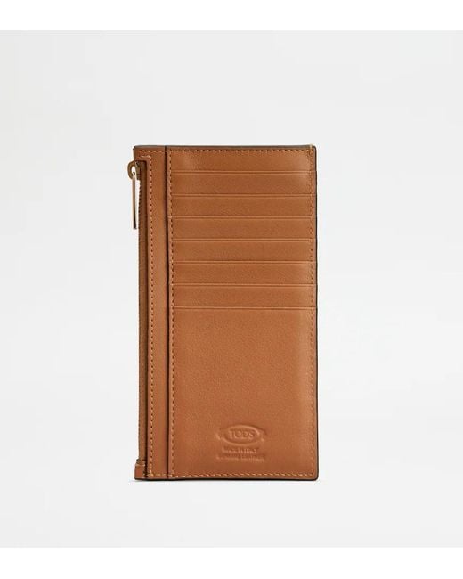 Tod's Brown Card Holder