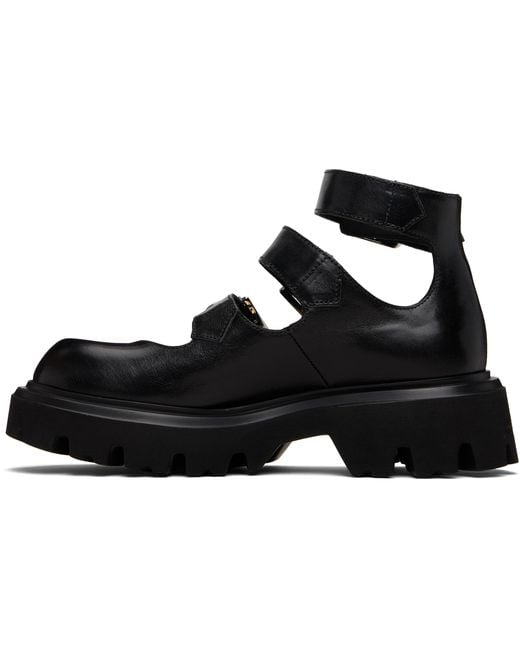 Vivienne Westwood Black Bacchus Shoes Cow Leather Pumps