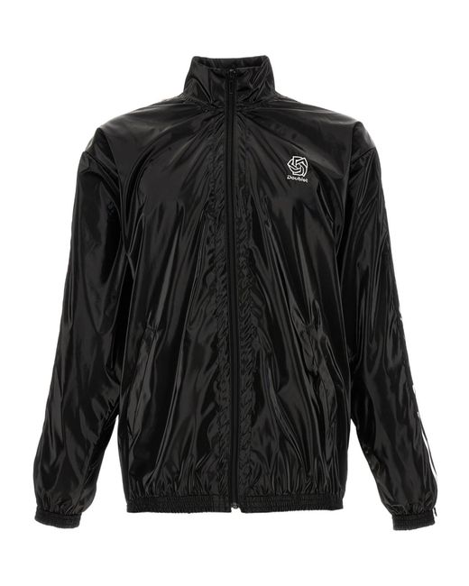 Doublet Black Patent-Finish Track Jacket for men