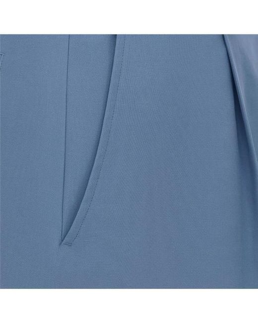 Dior Blue Zipper Button Design Shorts for men