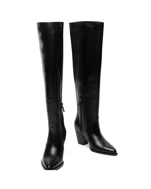 Stuart Weitzman Black Jolene Boot