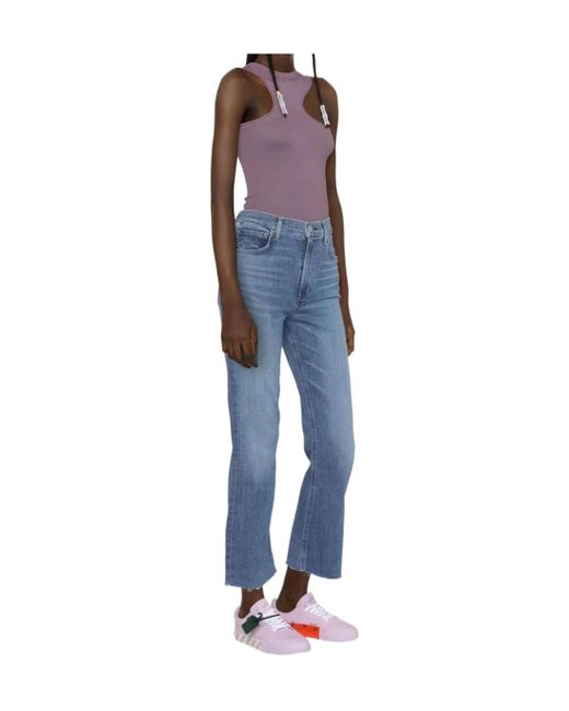 Citizens of Humanity Blue Isola Cropped Jeans