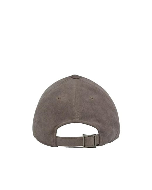 MCM Brown Ultrasuede Cap