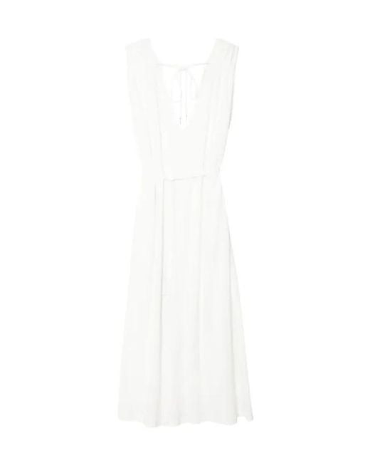 Zadig & Voltaire White Rimati Maxi Dress