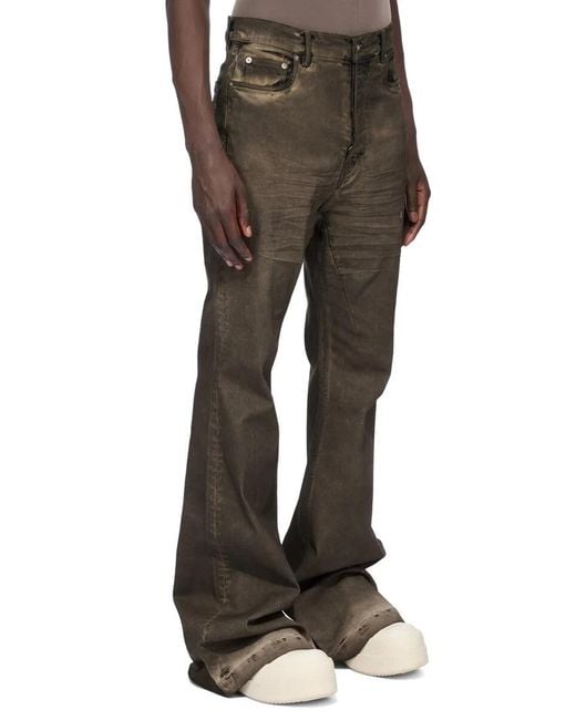 Rick Owens Gray Belt Loop Jeans for men