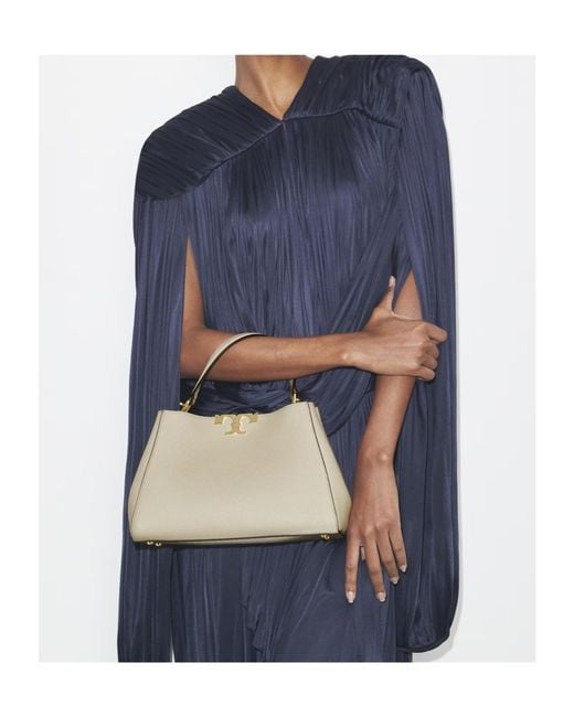 Tory Burch Natural Eleanor Medium Tote Bag