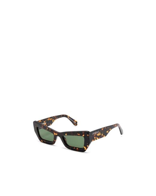 Off-White c/o Virgil Abloh Green Aurora Sunglasses for men