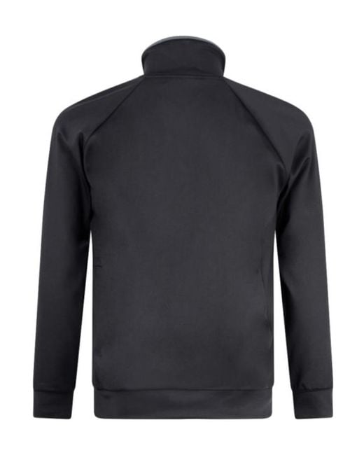 Boss Blue Logo-Print Zip-Up Jacket for men