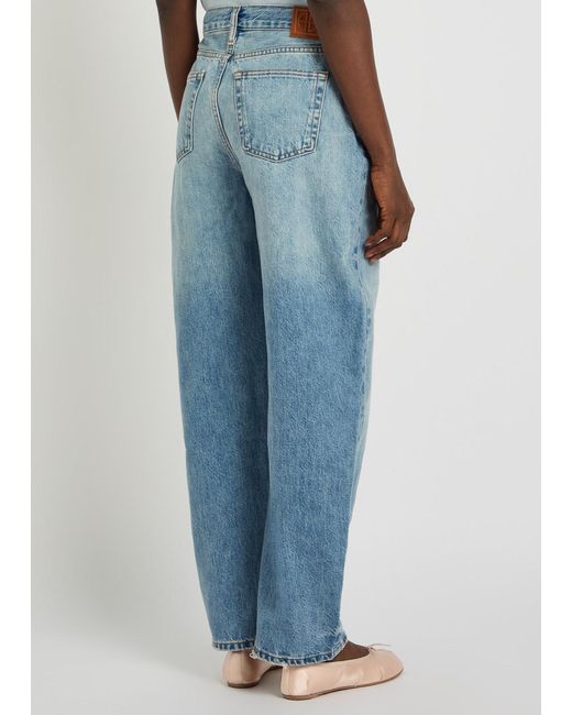 Anine Bing Blue Belt Loop Jeans