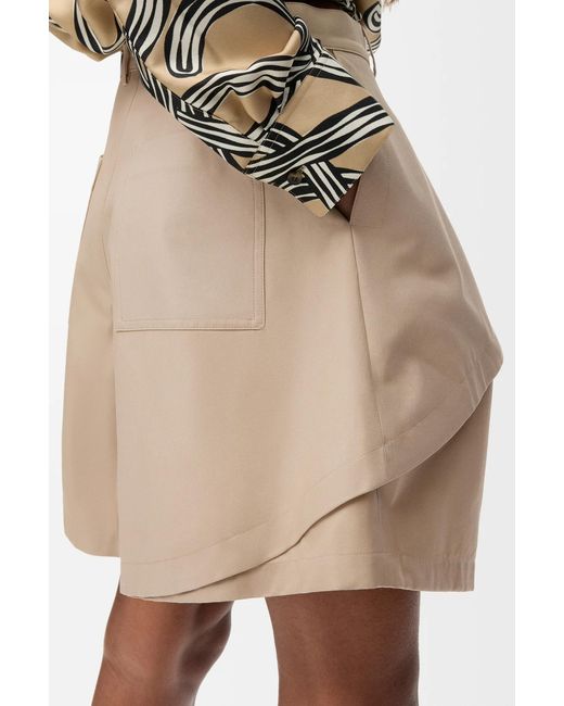 Loewe Natural Paula's Ibiza Draped Shorts