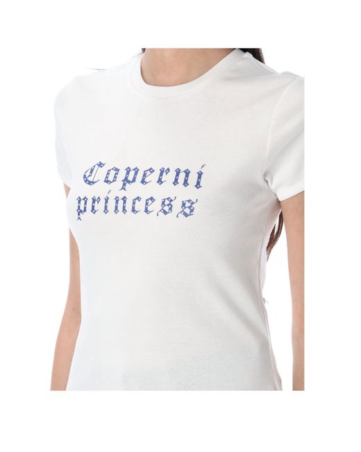 Coperni Blue X Disney Princess Slim-Fit T-Shirt