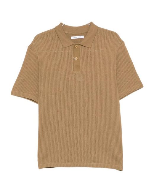 Samsøe & Samsøe Natural Short-Sleeved Polo Shirt for men