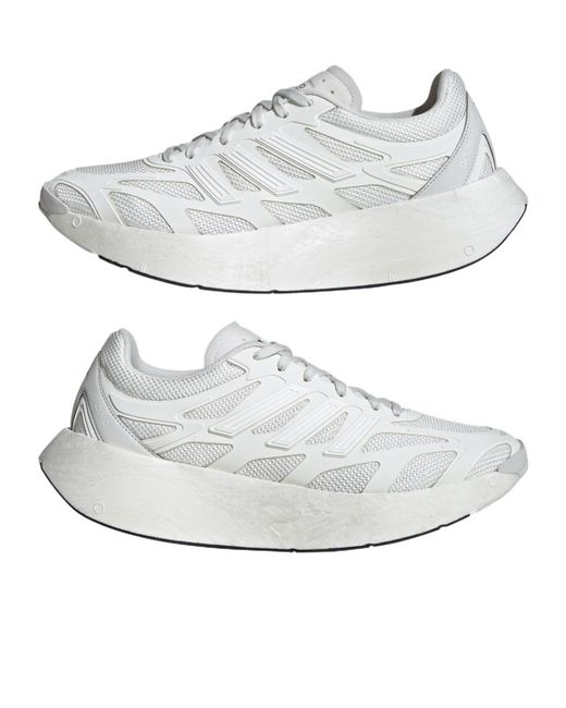 Adidas Originals White Adizero Aruku Lace-Up Sneakers for men