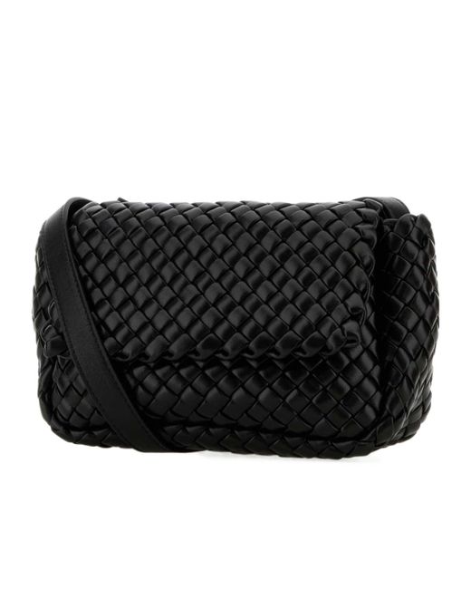 Bottega Veneta Black Flip Shoulder Bag
