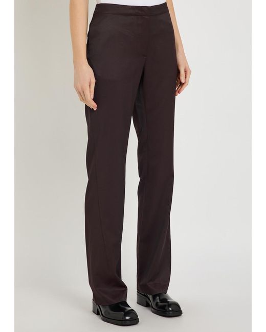 Our Legacy Brown Woven Trousers