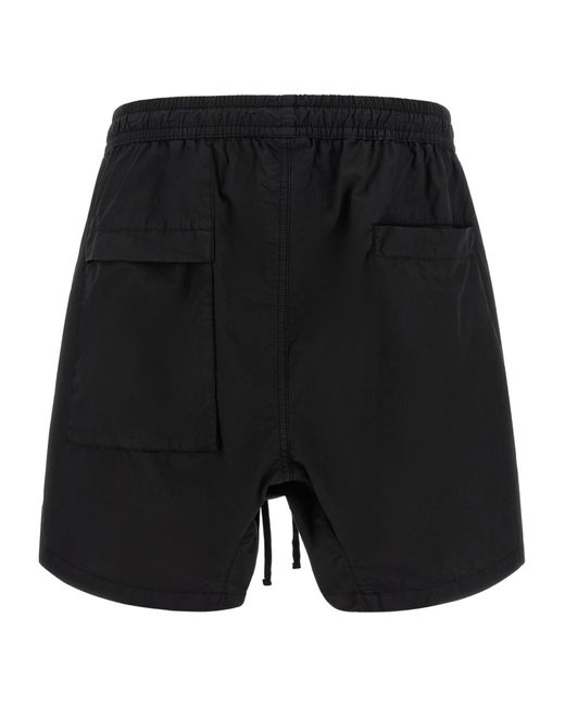 Thom Krom Black 37 Drawstring Bermuda Shorts for men