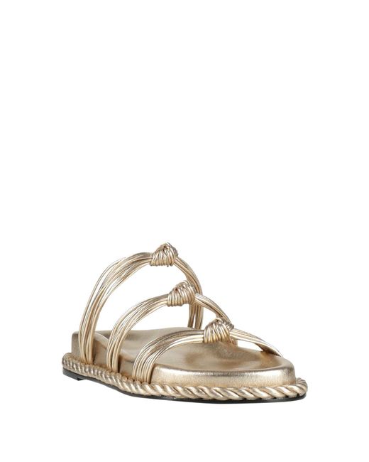 Farm Rio White Leather Sandals