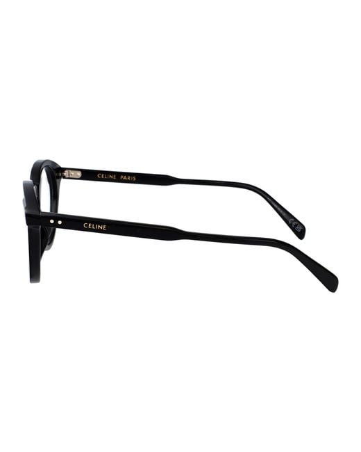 Céline White Full-Rimmed Plano Lenses for men