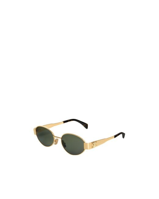 Céline Green Triomphe Metal 01 Sunglasses