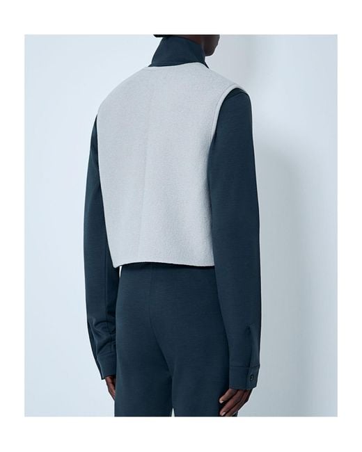Rier Blue Walker City V-Neck Gilet for men