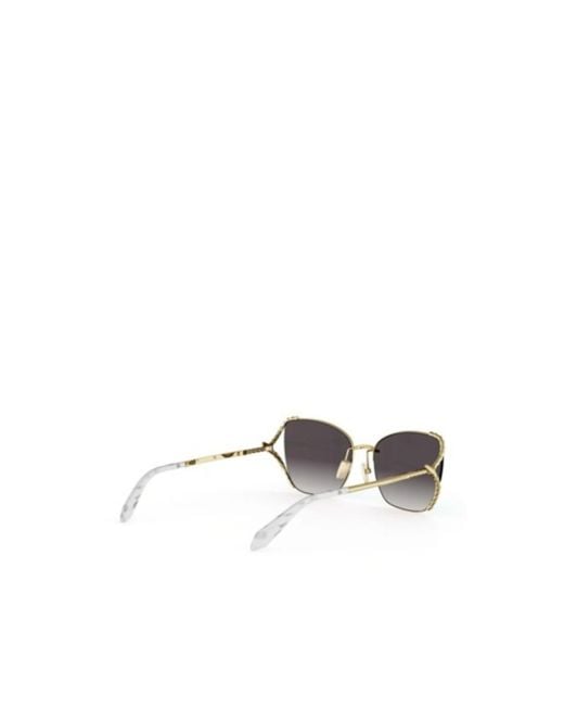 BVLGARI Pink Geometric Sunglasses