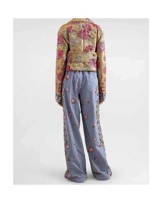 Dolce & Gabbana Red Long-Sleeved Casual Jacket
